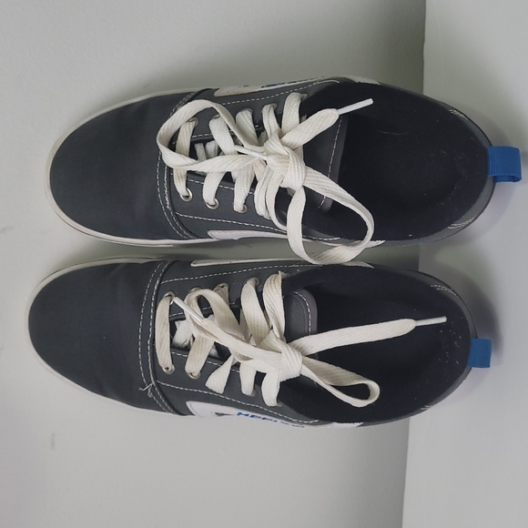 HEELYS GR8 PRO HE 100218 SKATE SNEAKERS GRAY CANVAS SIZE Y TH 5 - Picture 6 of 12